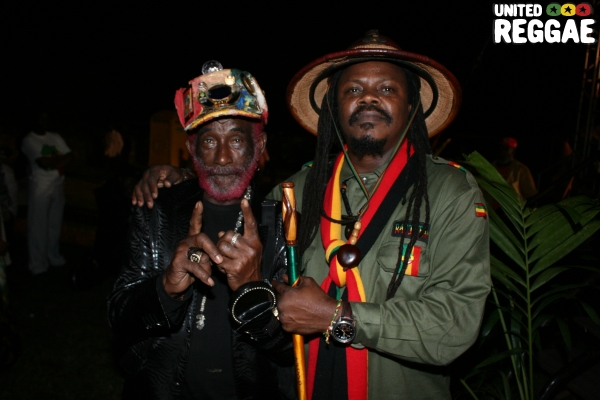 Lee Scratch Perry and Luciano © Steve James