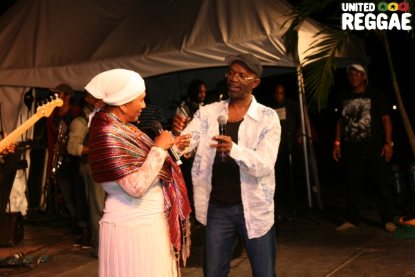 Marcia Griffiths and Beres Hammond © Steve James