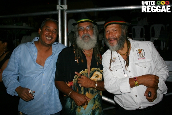 Paul Smith, Jose Walton and Ras Astor Black © Steve James