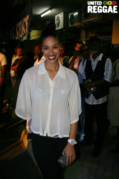 Former Ms. Jamaica and TV Host, Yendi Phillips © Steve James