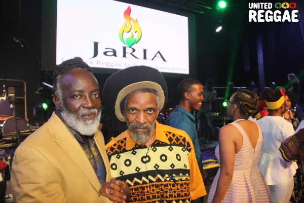 JaRIA Awardees Freddie McGregor & Jah Shaka © Steve James