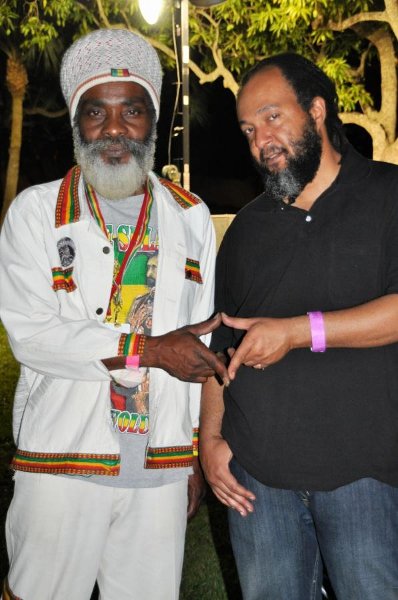 Ras Isaiah and Norman Lawrence (Humble Lion) © Gail Zucker