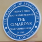 A blue plaque in London for the Cimarons